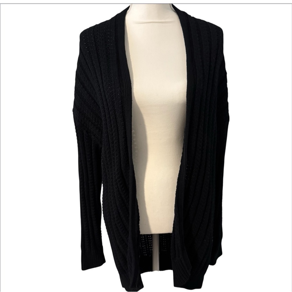 GAP Black Open-Front Women's Sweater | Good Used Condition
